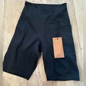 NWT girlfriend collective biker shorts